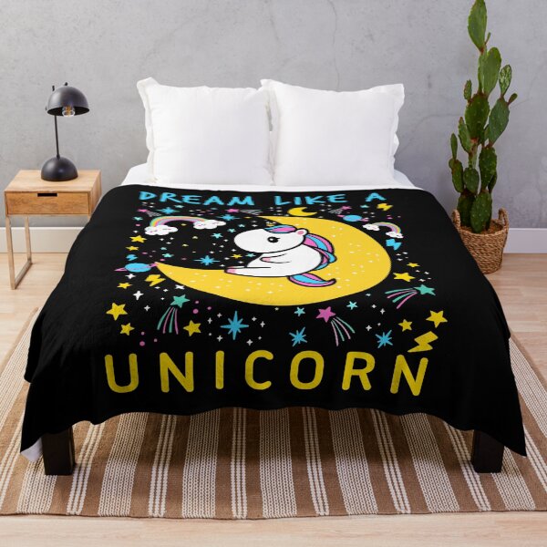 Item preview, dream like a unicorn-funny animals typography designed and sold by Hartics.