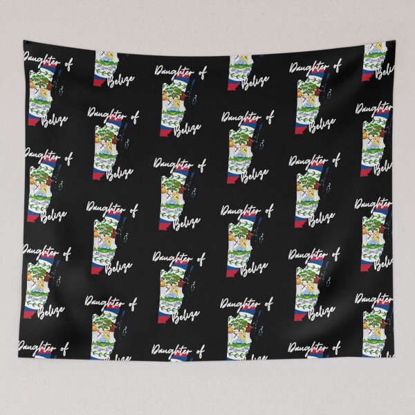 Item preview, Daughter of Belize Map Flag designed and sold by NovawayDirect.
