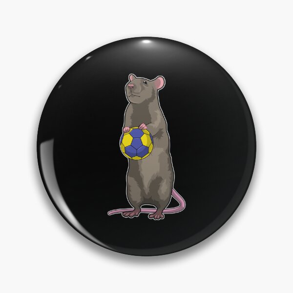 Artikelvorschau, Maus beim Handball Sport entworfen und verkauft von Snabdesign84.