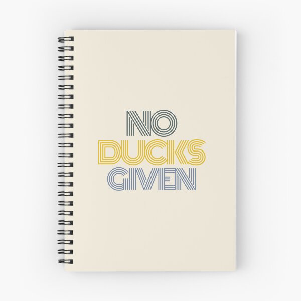 Item preview, No Ducks Given - Colorful Sarcastic and Funny Curse Word Saying Quote designed and sold by JoyTop.