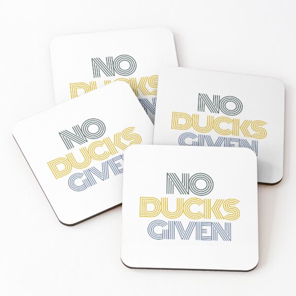 Item preview, No Ducks Given - Colorful Sarcastic and Funny Curse Word Saying Quote designed and sold by JoyTop.
