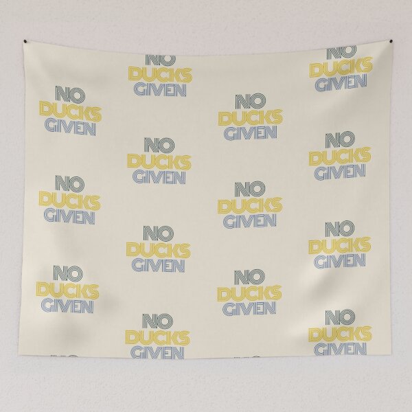 Item preview, No Ducks Given - Colorful Sarcastic and Funny Curse Word Saying Quote designed and sold by JoyTop.