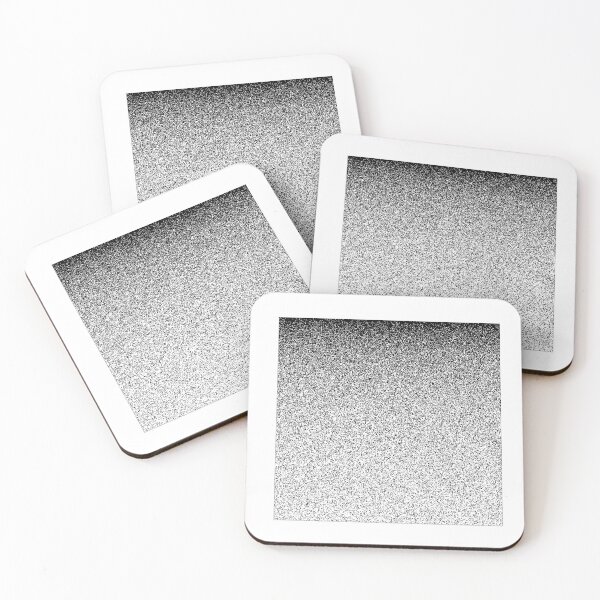 Item preview, Black and white pattern 500x500 dots with gradient of probabilities designed and sold by Mmark94.