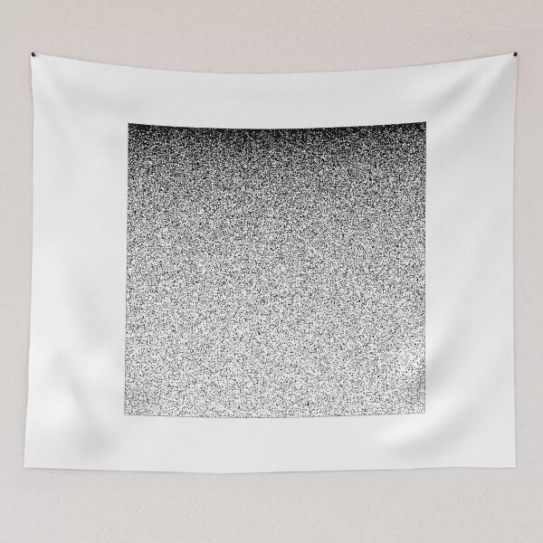 Item preview, Black and white pattern 500x500 dots with gradient of probabilities designed and sold by Mmark94.