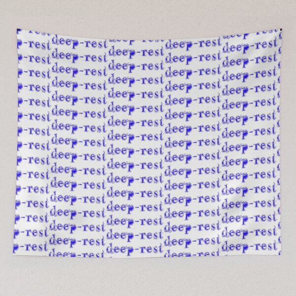 Item preview, Deep-Rest - Funny - Art - Depressed - Blue designed and sold by J573n.