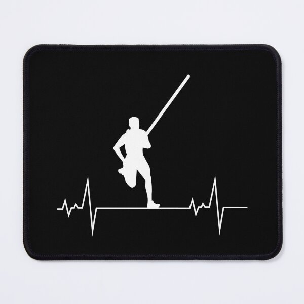 Item preview, Pole Vault Vaulting Jumping High Jump Heartbeat  designed and sold by TastefulTees.