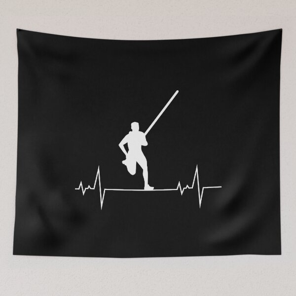 Item preview, Pole Vault Vaulting Jumping High Jump Heartbeat  designed and sold by TastefulTees.