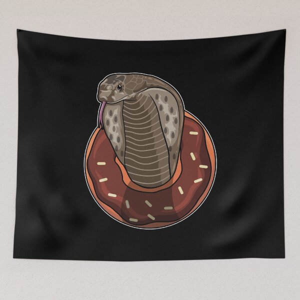 Item preview, Snake with Donut designed and sold by Snabdesign84.