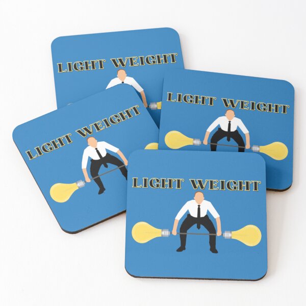 Item preview, Light Weight Deadlift Fitness Pun designed and sold by RichTeeDesigns.