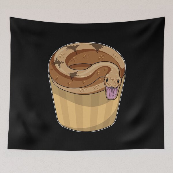 Item preview, Snake with Muffin designed and sold by Snabdesign84.