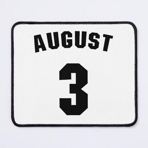 Item preview, Date of birth 3 August birthday gift sport design designed and sold by Panya-Design.