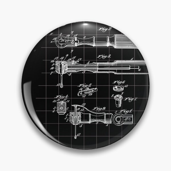 Item preview, serial driller, dentist, dental technician, blueprint designed and sold by PicturePatty.