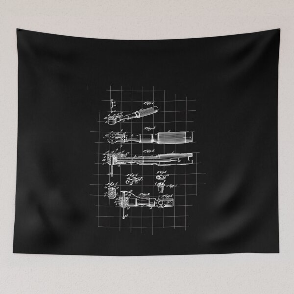 Item preview, serial driller, dentist, dental technician, blueprint designed and sold by PicturePatty.