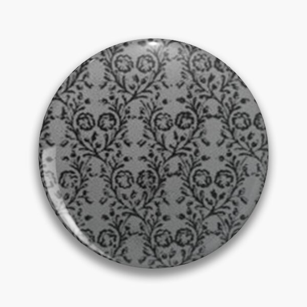 Item preview, Vintage Floral Charcoal Pewter designed and sold by SaraValor.