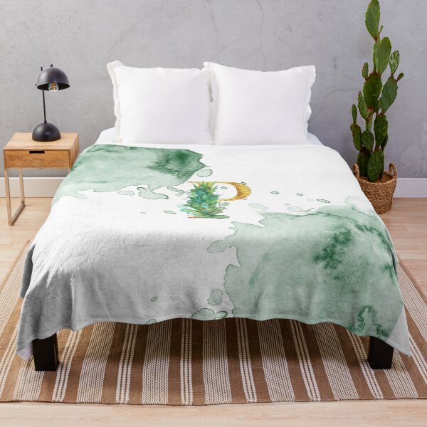Item preview, Green Watercolor and Gold Glitter Letter P Monogram Pillow designed and sold by adriana-holmes.