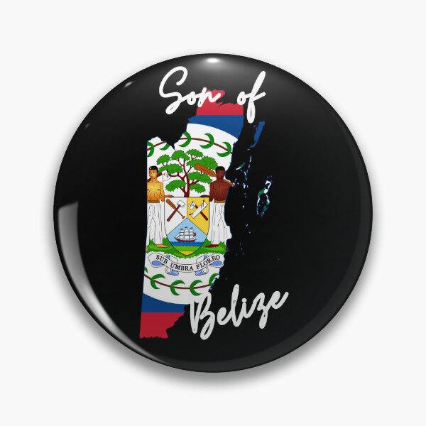 Item preview, Son of Belize Map Flag designed and sold by NovawayDirect.