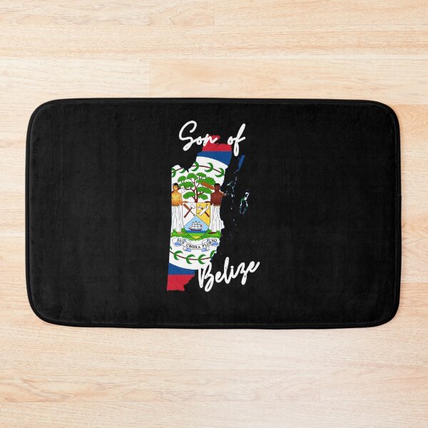 Item preview, Son of Belize Map Flag designed and sold by NovawayDirect.