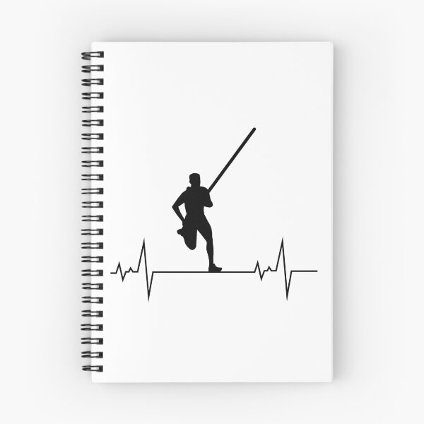 Item preview, Pole Vault Vaulting Jumping High Jump Heartbeat  designed and sold by TastefulTees.