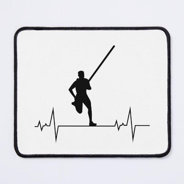Item preview, Pole Vault Vaulting Jumping High Jump Heartbeat designed and sold by TastefulTees.