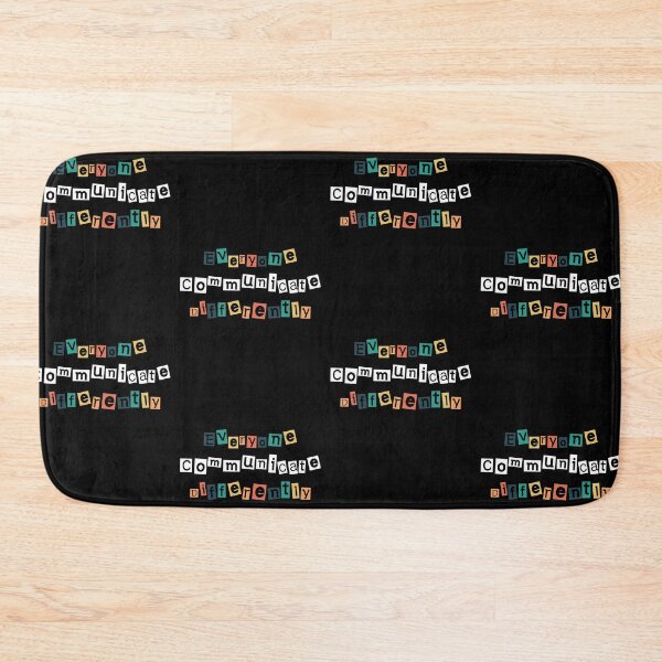 Item preview, Everyone Communicate Differently funny Colorful Gift Saying Perfect Great Quote For Everyone designed and sold by pedrored369.