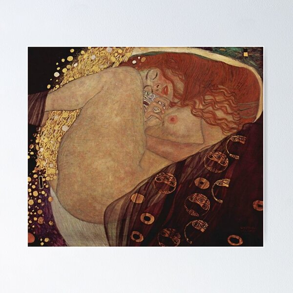 Aperçu de l'œuvre Gustav Klimt Danaë créée et vendue par kinsley45.