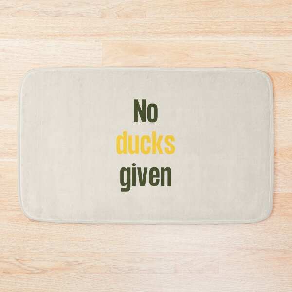 Item preview, No Ducks Given -Yellow Sarcastic and Funny Curse Word Saying Quote designed and sold by JoyTop.