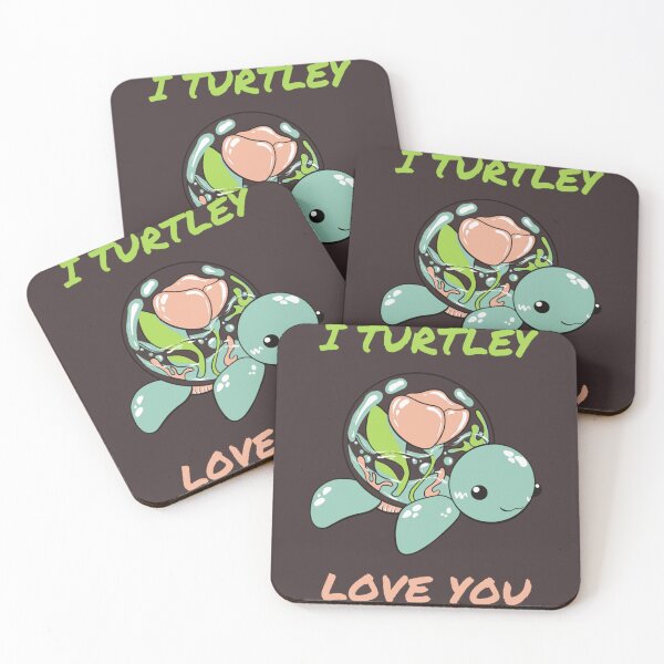 Item preview, Te amo Turtley (lindo) designed and sold by CustomsBotk.