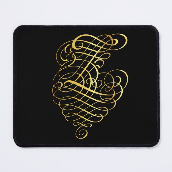 Item preview, Ornamental Letter Z, Golden Monogram, Gold Monogram Ornament designed and sold by PROMEN Creativity.