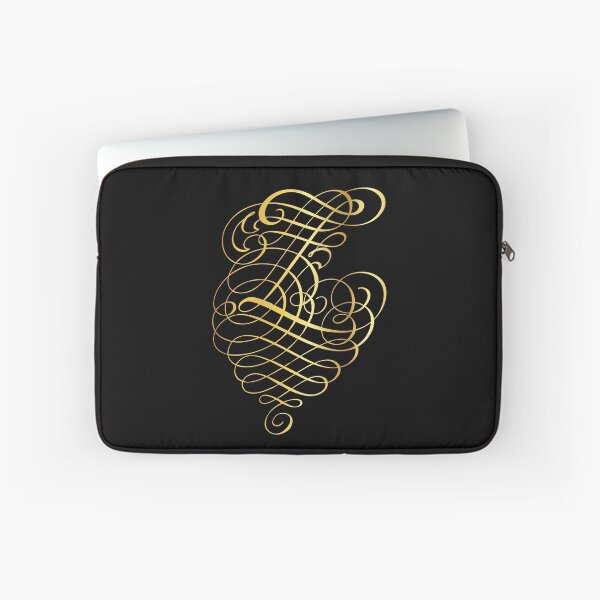 Item preview, Ornamental Letter Z, Golden Monogram, Gold Monogram Ornament designed and sold by PROMEN Creativity.