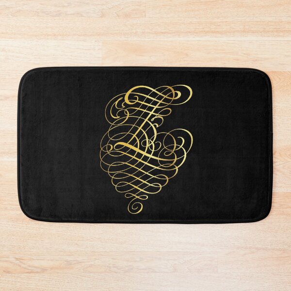 Item preview, Ornamental Letter Z, Golden Monogram, Gold Monogram Ornament designed and sold by PROMEN Creativity.