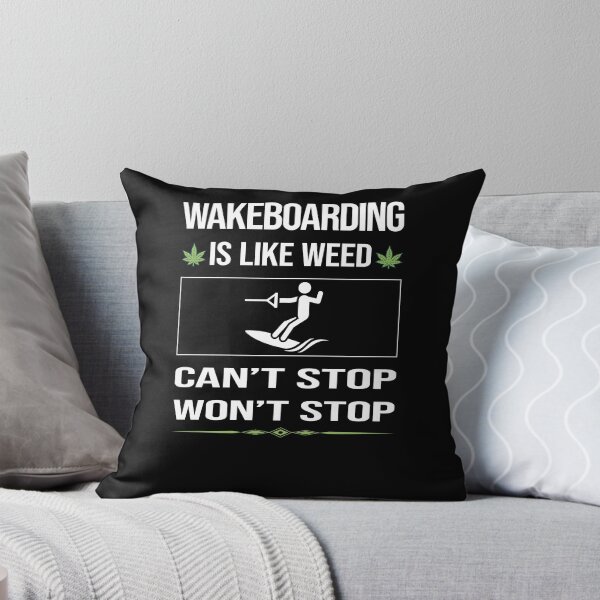 Item preview, Funny Can't Stop Wakeboarding Wakeboard Wakeboarder designed and sold by FulviaContreras.