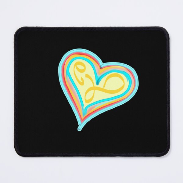 Item preview, neon heart, one heart, love hearts neon designed and sold by vibeno1.