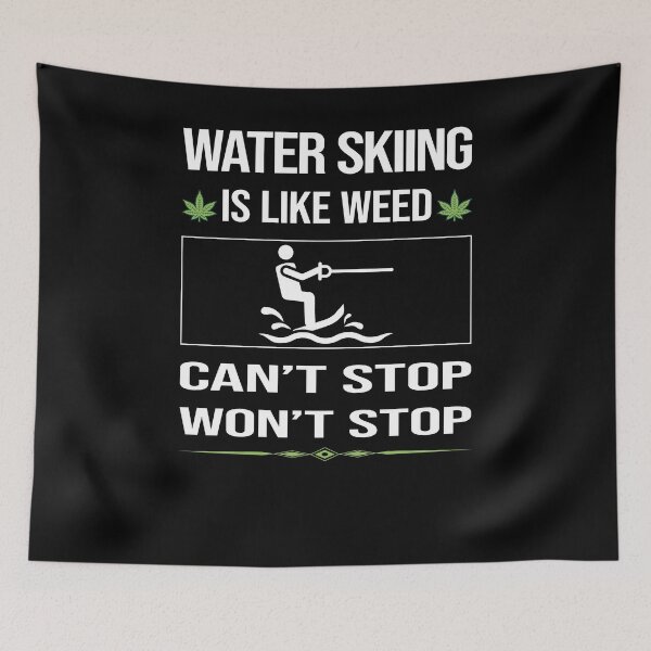 Item preview, Funny Can't Stop Water Skiing designed and sold by FulviaContreras.