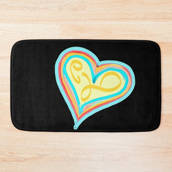 Item preview, neon heart, one heart, love hearts neon designed and sold by vibeno1.