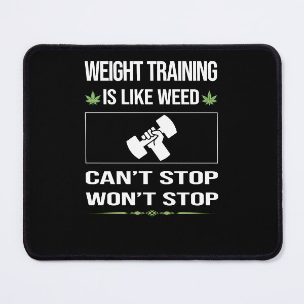 Item preview, Funny Can't Stop Weight Training designed and sold by FulviaContreras.
