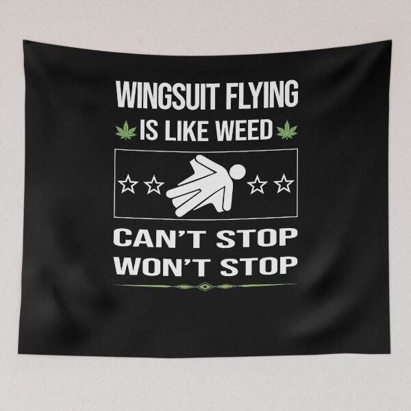 Item preview, Funny Can't Stop Wingsuit Flying Wingsuiting designed and sold by FulviaContreras.