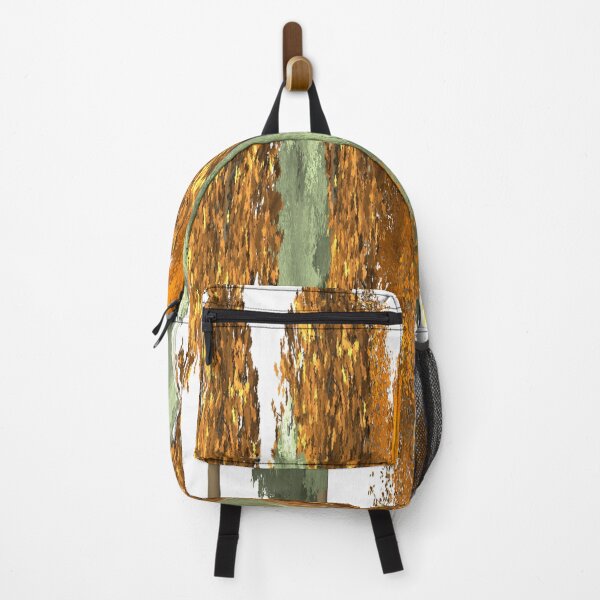 Item preview, Forest in autumn abstract gold design designed and sold by Areashor.