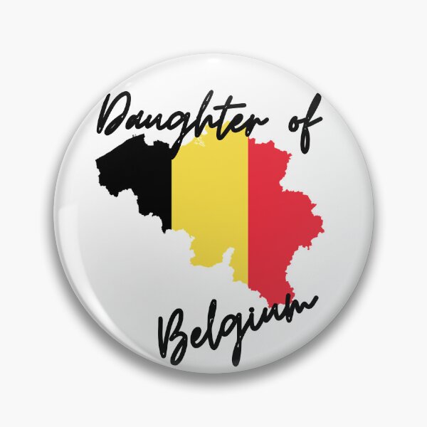Item preview, Daughter of Belgium Map Flag designed and sold by NovawayDirect.