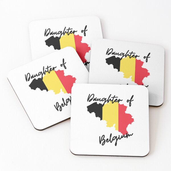 Item preview, Daughter of Belgium Map Flag designed and sold by NovawayDirect.