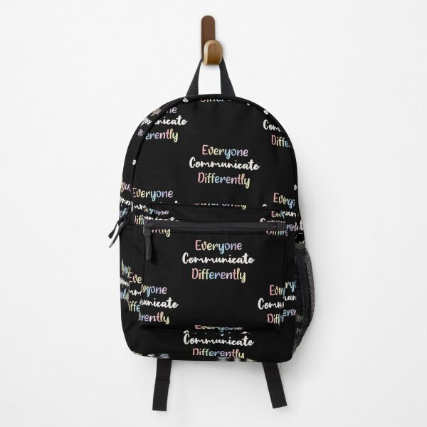 Item preview, Everyone Communicate Differently funny Cute Colorful Present Perfect Great Quote For Everyone designed and sold by pedrored369.