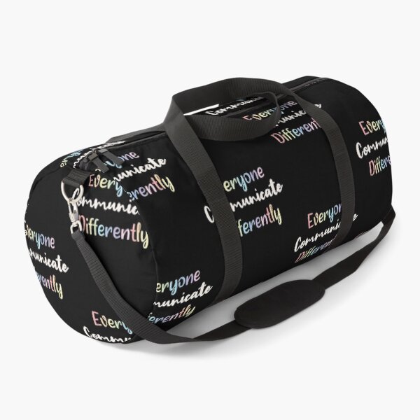 Item preview, Everyone Communicate Differently funny Cute Colorful Present Perfect Great Quote For Everyone designed and sold by pedrored369.