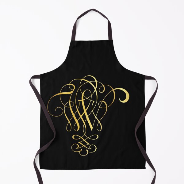 Item preview, Ornamental Letter W, Golden Monogram, Gold Monogram Ornament designed and sold by PROMEN Creativity.