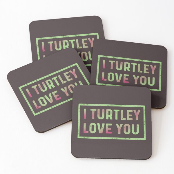 Item preview, Te amo tortuga equipada (2) designed and sold by CustomsBotk.