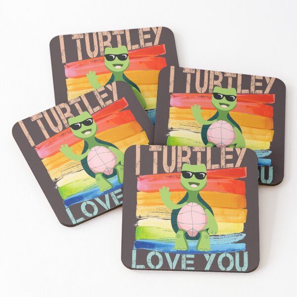 Item preview, Te amo Turtley - Turtley lindo designed and sold by CustomsBotk.