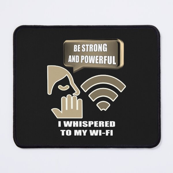 Item preview, Copy of Be strong and powerful funny motivational technology parody designed and sold by MAD-STREETWEAR.