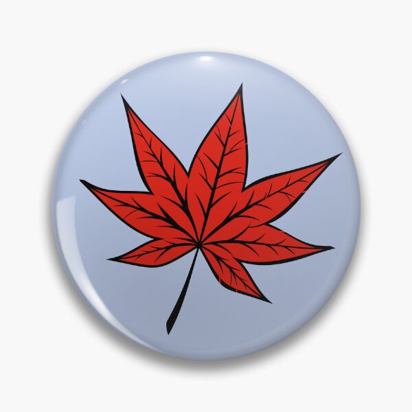 Item preview, Red maple leaves pattern designed and sold by ProfiTrollka.