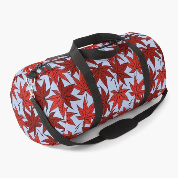 Item preview, Red maple leaves pattern designed and sold by ProfiTrollka.