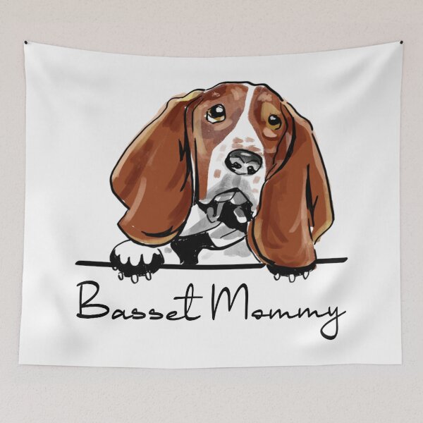 Item preview, basset hound mami designed and sold by Blok45.