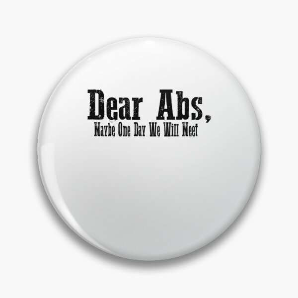 Item preview, Dear Abs, Maybe One Day We Will Meet designed and sold by hassan-tee.