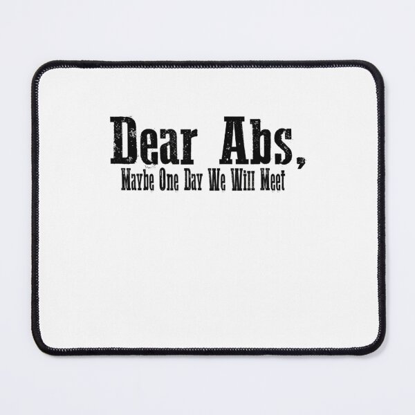 Item preview, Dear Abs, Maybe One Day We Will Meet designed and sold by hassan-tee.